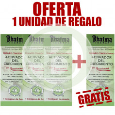 Pack 4x3 Champú Concentrado Activador 100Ml. Rhatma