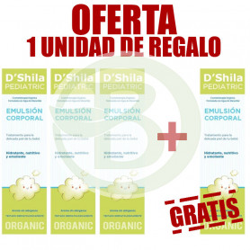 Pack 4x3 Emulsión Corporal Pediatric Shila