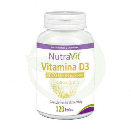 Vitamina D3 120 Perlas Nutravit