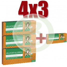 Pack 4x3 Jellyor Allerfin 20 Viales Eladiet