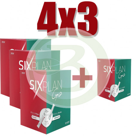 Pack 4x3 Sixplan Go 12 Sticks Eladiet