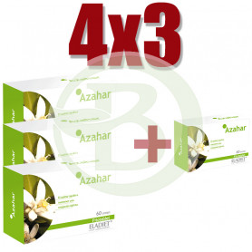 Pack 4x3 Azahar 60 Comprimidos Eladiet