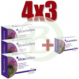 Pack 4x3 Alcachofera 60 Comprimidos Eladiet