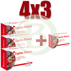 Pack 4x3 Espino Blanco 60 Comprimidos Eladiet