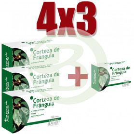 Pack 4x3 Frángula 60 Comprimidos Eladiet