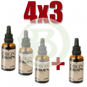 Pack 4x3 Origin Drops 50Ml. Eladiet