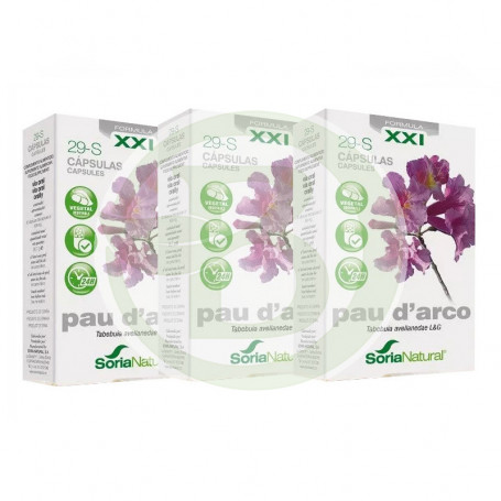 Pack 3x2 Pau Darco 30 Cápsulas Soria Natural