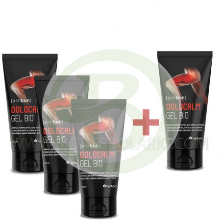 Pack 4x3 Dolocalm Gel 100Ml. Herbora
