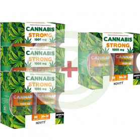 Pack 4x3 Cannabis Strong Novity