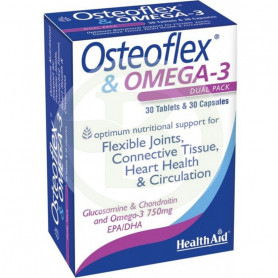 Osteoflex + Omega 3 30+30 Comprimidos Health Aid