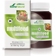 Multifeed Vitaminas + Enzimas 30 Comprimidos Mgdose