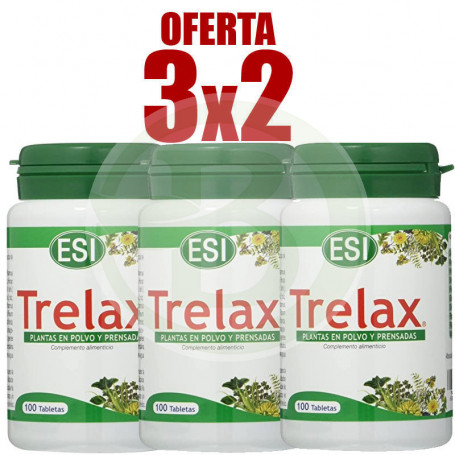 Pack 3x2 Trelax 100 Tabletas Esi