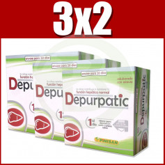 Pack 3x2 Depurpatic 20 Viales Pinisan