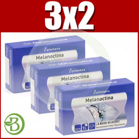 Pack 3x2 Melanoctina 30 Comprimidos Plameca