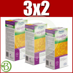 Pack 3x2 Hepamix 250Ml. Dietisa