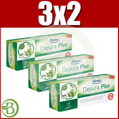Pack 3x2 Depura Plus 14 Viales Dietisa
