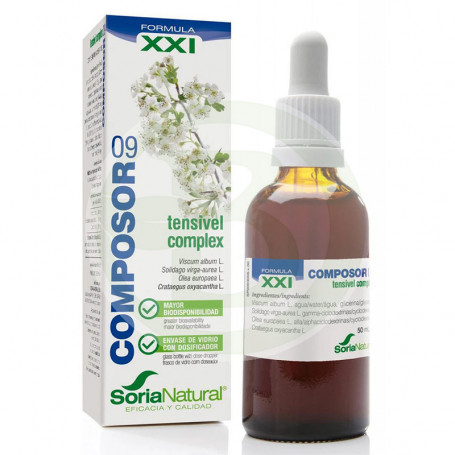 Composor 9 Tensivel Complex 50Ml. Soria Natural