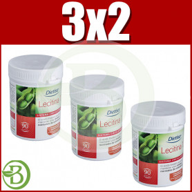 Pack 3x2 Lecitina 1 90 Perlas Dietisa