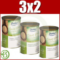 Pack 3x2 Lecitina de Soja IP 400Gr. Dietisa