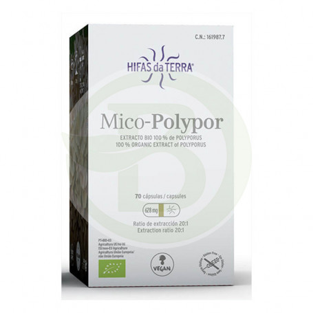 Mico Polypor 70 Cápsulas Hifas Da Terra