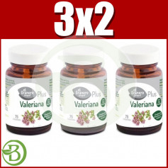 Pack 3x2 Valeriana Forte 75 Comprimidos El Granero