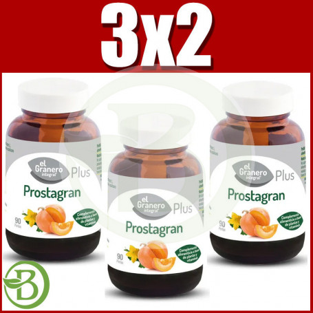 Pack 3x2 Prostagran 90 Perlas El Granero