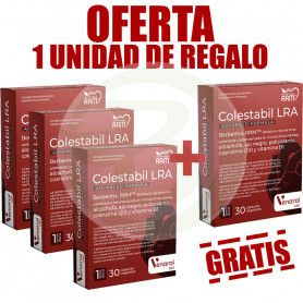 Pack 4x3 Colestabil LRA 30 Cápsulas Herbora