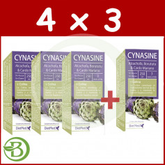 Pack 4x3 Cynasine Detox 500Ml. Dietmed
