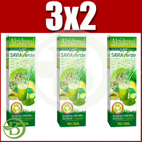 Pack 3x2 Aktidrenal Savia Verde 250Ml. Tongil