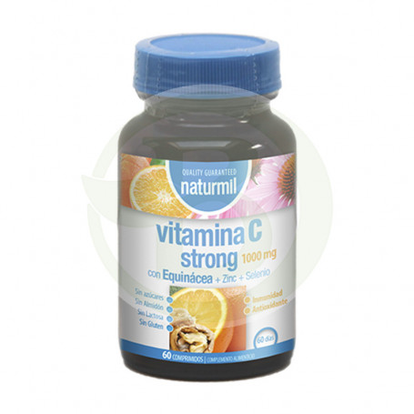 Vitamina C Strong 1000Mg 60 Comprimidos Naturmil