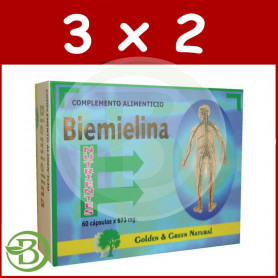 Pack 3x2 Bimielina Golden Green 60 Cápsulas