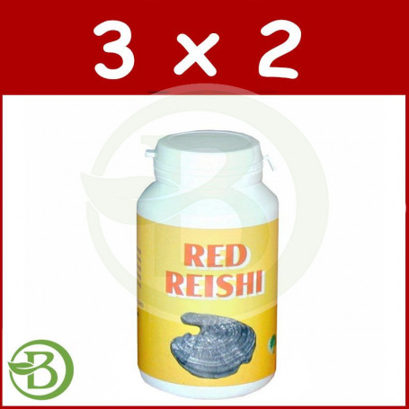 Pack 3x2 Red Reishi Golden Green 90 Cápsulas