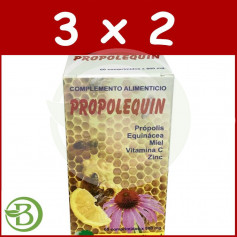 Pack 3x2 Propolequin 60 Comprimidos Golden Green