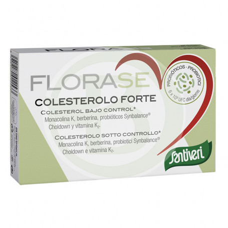 Florase Colesterolo Forte 40 Capsulas Santiveri