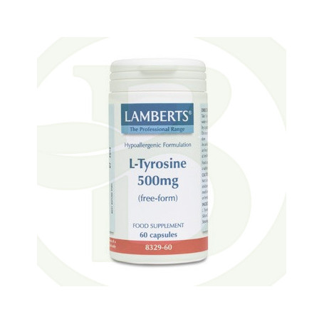 L-Tirosina 500Mg. Lamberts