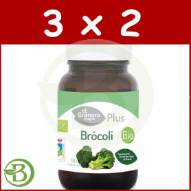 Pack 3x2 Brócoli Bio 90 Cápsulas El Granero