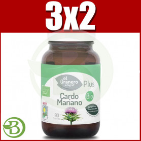 Pack 3x2 Cardo Mariano Bio 90 Cápsulas El Granero