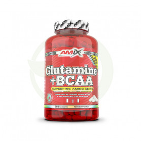 Glutamine+Bcaa 360 Caps Amix