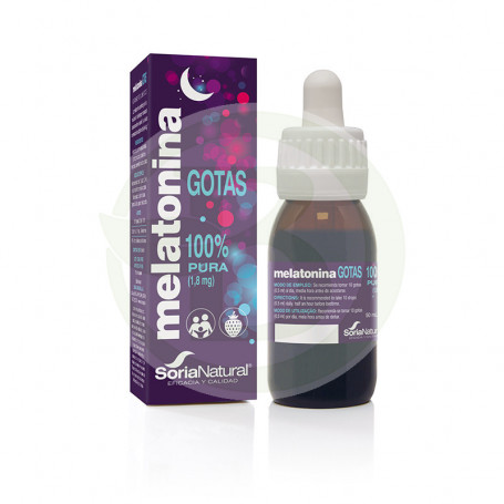 Melatonina Gotas 50 Ml Soria Natural