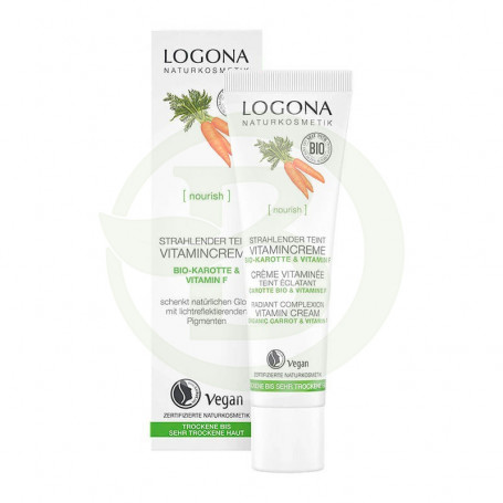 Crema Vitaminica Iluminadora 30Ml. Logona