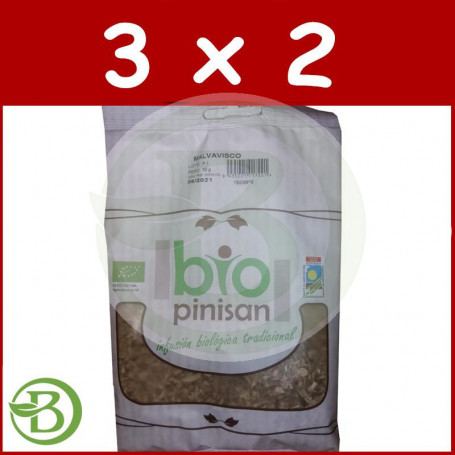 Pack 3x2 Malvavisco Bio 50Gr. Pinisan