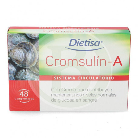 Cromsulín-A 48 Comprimidos Dietisa