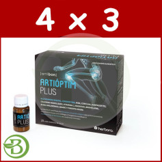 Pack 4x3 Artioptim Plus 20 Viales Herbora