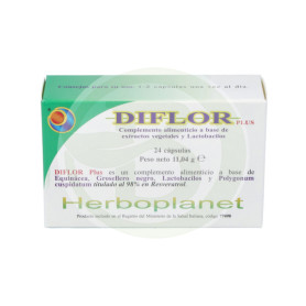 Diflor Plus 11,04 G, 24 Cápsulas Herboplanet