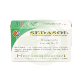 Sedasol 36 G, 60 Comprimidos Herboplanet