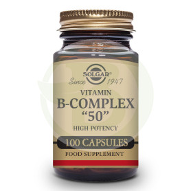Vitamina B-Complex con Vit C 100 Cápsulas Solgar