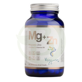 Magnesio + Zinc + Vit C + B6 90 Capsulas Veggunn