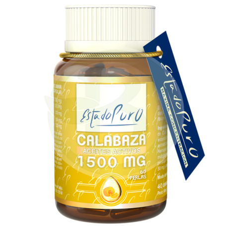 Calabaza 1.500Mg. 60 Perlas Estado Puro - Tongil