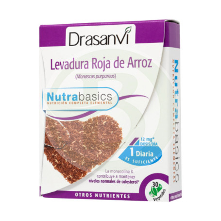 Levadura Roja De Arroz (2,9Mg Monacolina K) 30 Capsulas Drasanvi