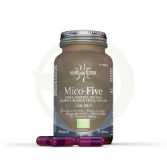 Mic-Five + Chaga 70 Capsulas Hifas Da Terra